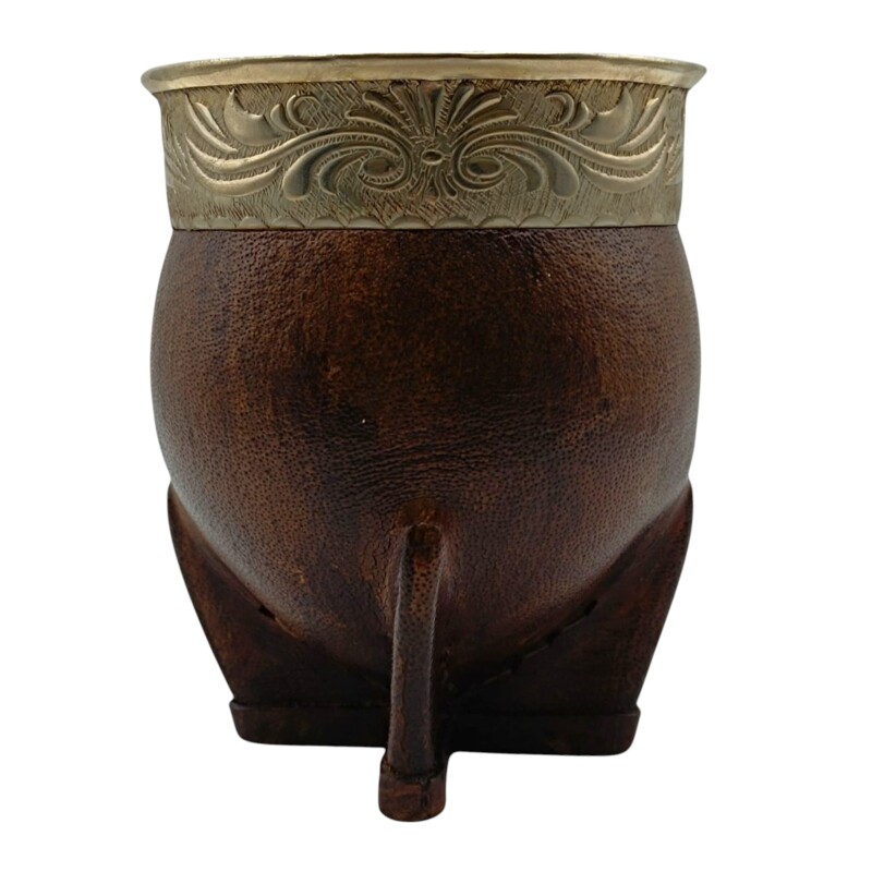 Mate Imperial labrado con apliques en bronce - ALPACA - 01 marrónuniforme