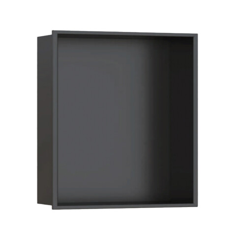 MOBILIARIO BAÑO NICHO ACERO INOXIDABLE SS304 NEGRO 30X30X12 000