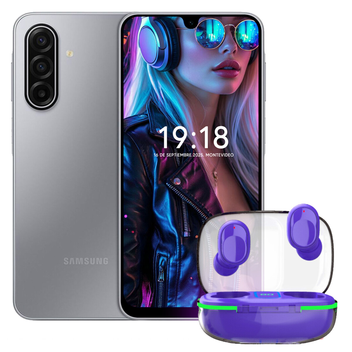 Samsung Galaxy A17 8/256gb 5g + Regalo - GRIS 