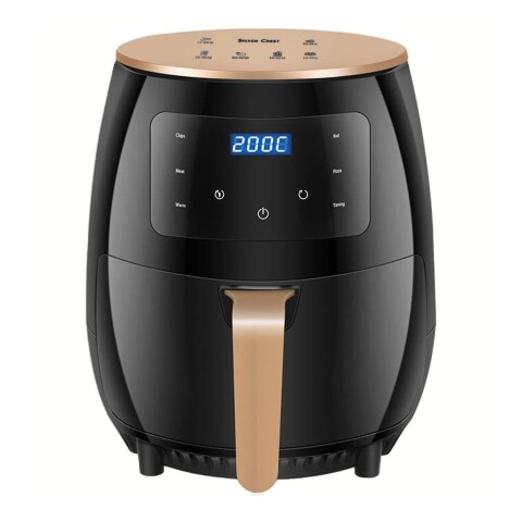 Freidora Sin Aceite Digital Panel Táctil 6 Litros Aire 2400W Variante Color Negro