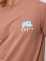 T-SHIRT RINZA RUSTY Tostado