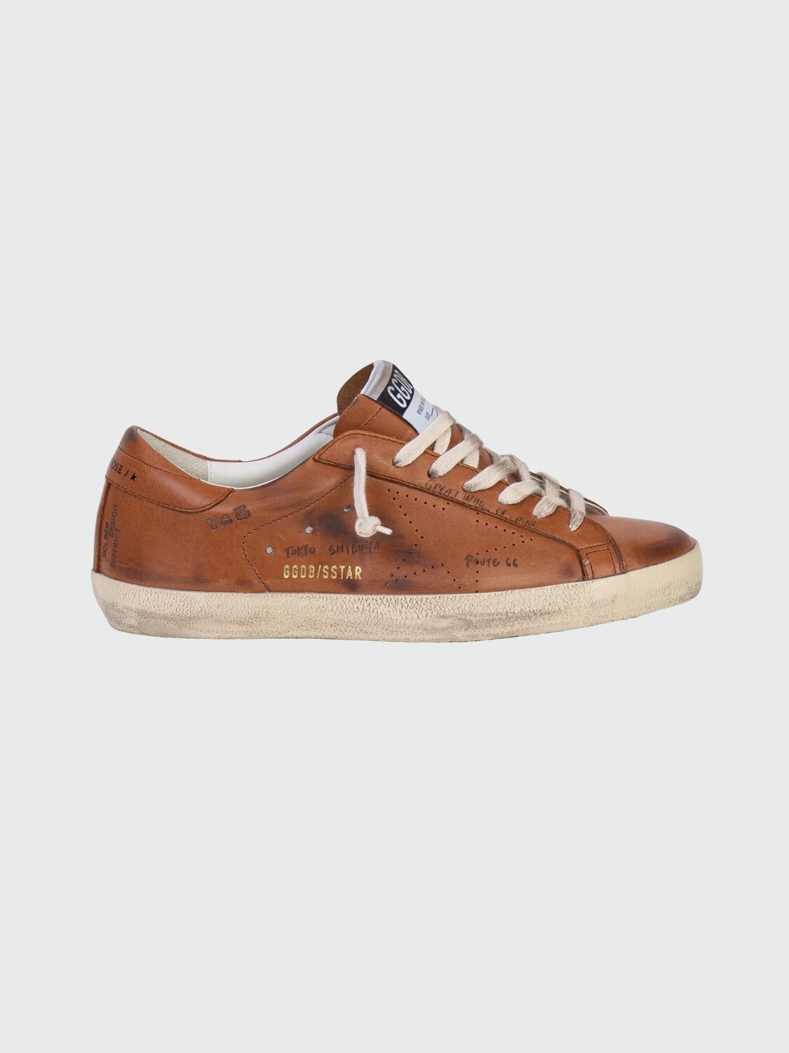 Golden Goose - Zapatillas Super- Star Marrón 55312