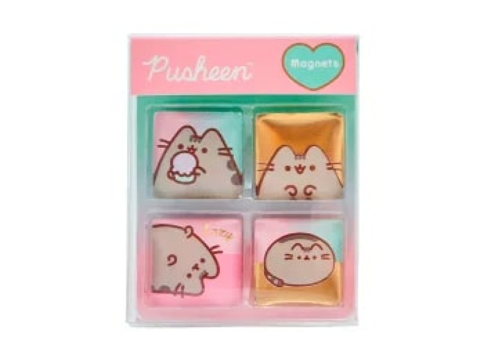 Imanes Mooving Pusheen x 4 