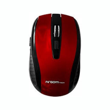 Mouse Inalámbrico ARGOM 2.4Ghz Seis Botones - Red Mouse Inalámbrico ARGOM 2.4Ghz Seis Botones - Red