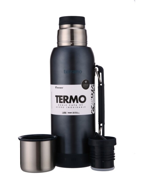 Termo Premium 1lt. Con base de Silicona Metalizado Azul