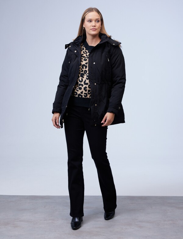 Gabardina Impermeable NEGRO