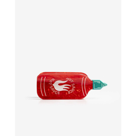 Broche Acrílico Sriracha Rojo Medio