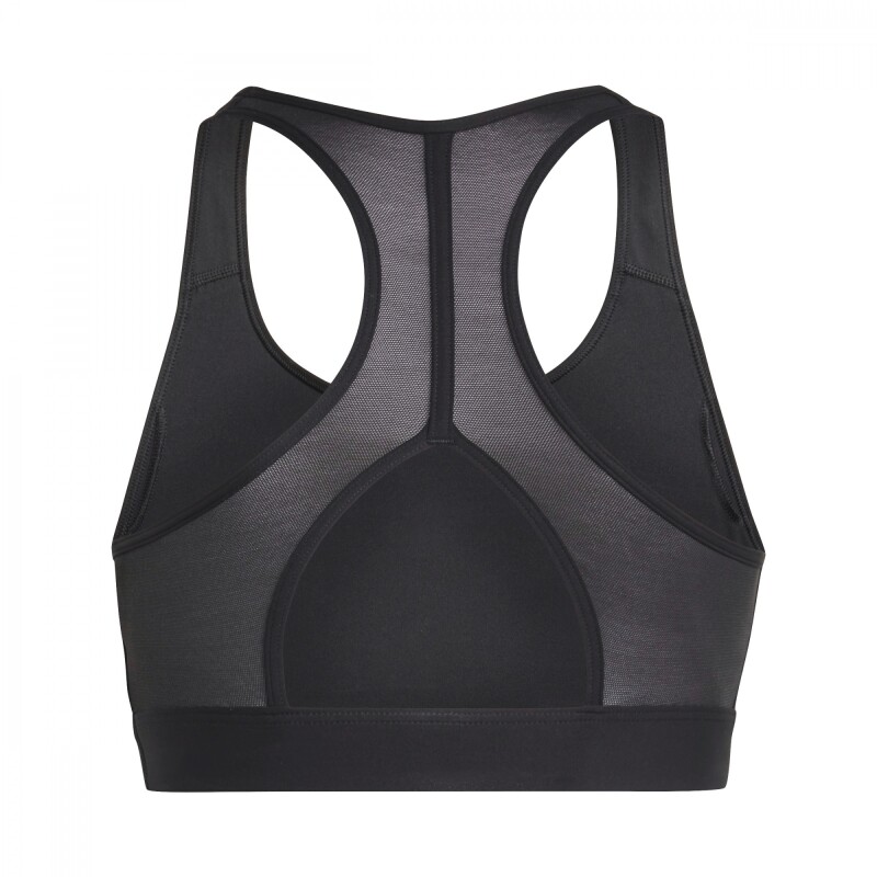 Top Powerreact Graphic de Mujer Negro