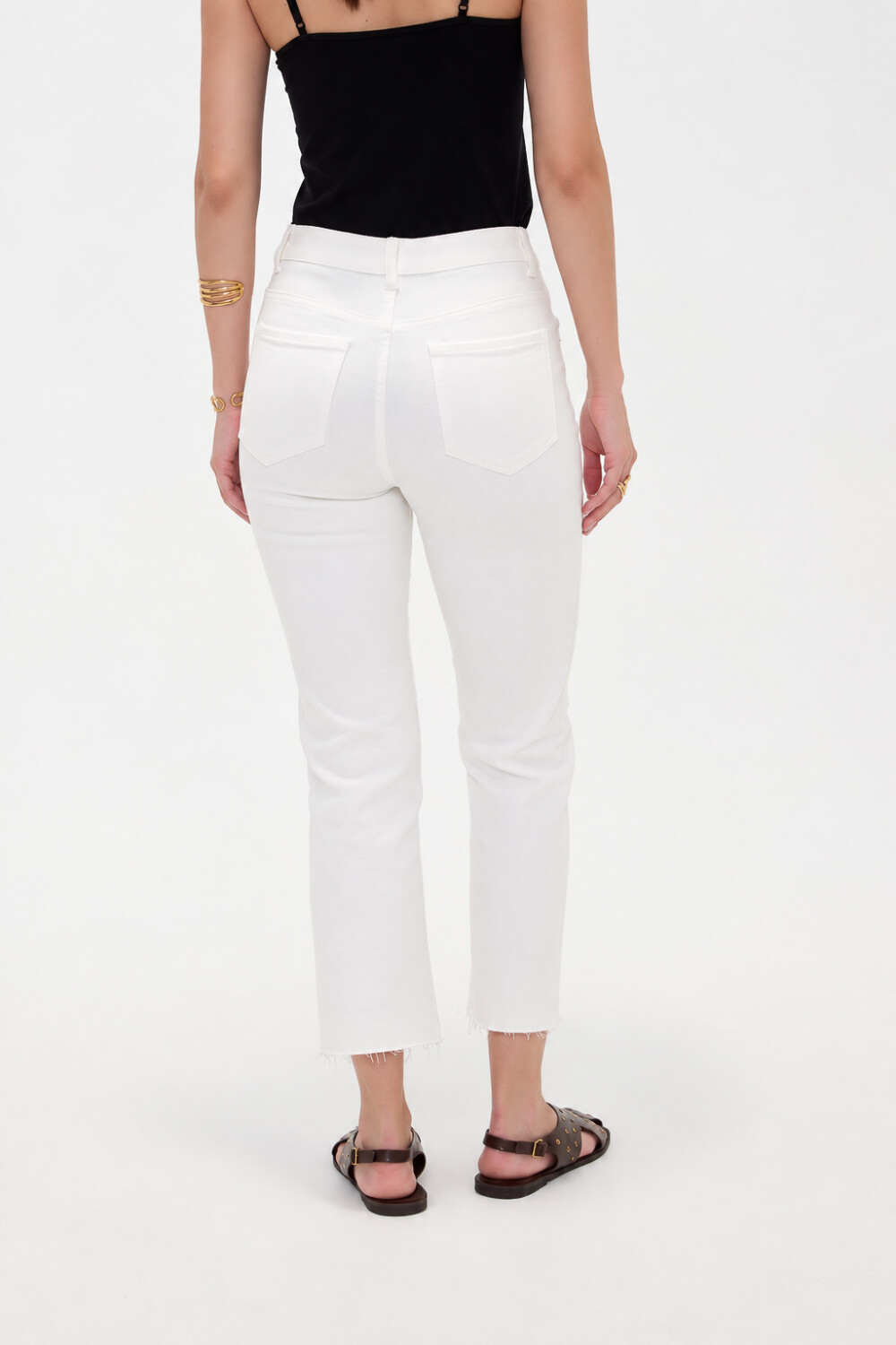 Pantalon Vilehada Marfil / Off White