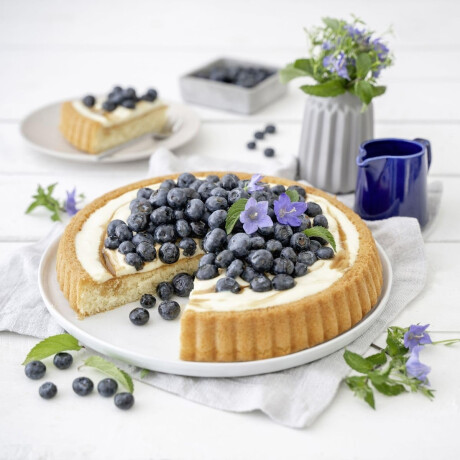 Tartaleta Rizada con Base Desmontable de Teflón 28 cm Tartaleta Rizada con Base Desmontable de Teflón 28 cm