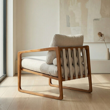 Butaca Donatella - Tela Microfibra FX4-10 (Beige)