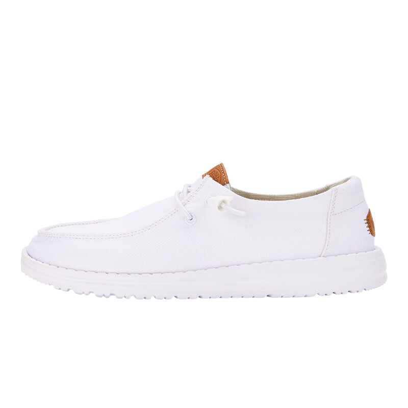 Wendy Stretch Canvas - Mujer White
