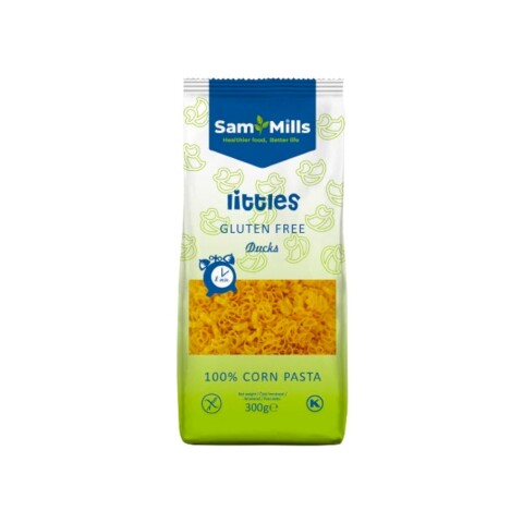 Pasta Infantil de Maíz Patitos Sin Gluten 300g Sam Mills Pasta Sam Mills Patos