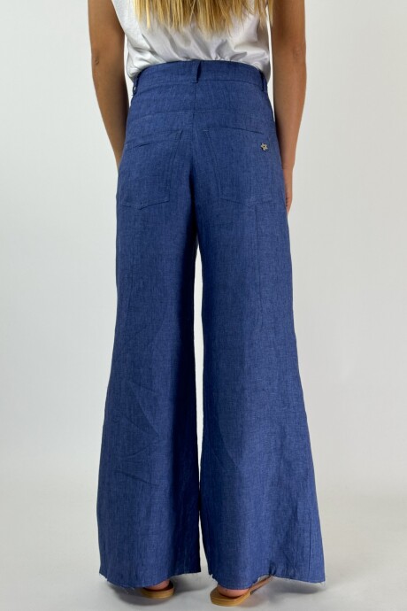 PANTALON JACINTO NEW LINO Azul