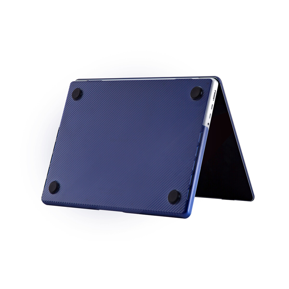 CARCASA PROTECTOR HARDSELL FIBRA CARBONO PARA MACBOOK AIR 13.3" DEVIA Azul