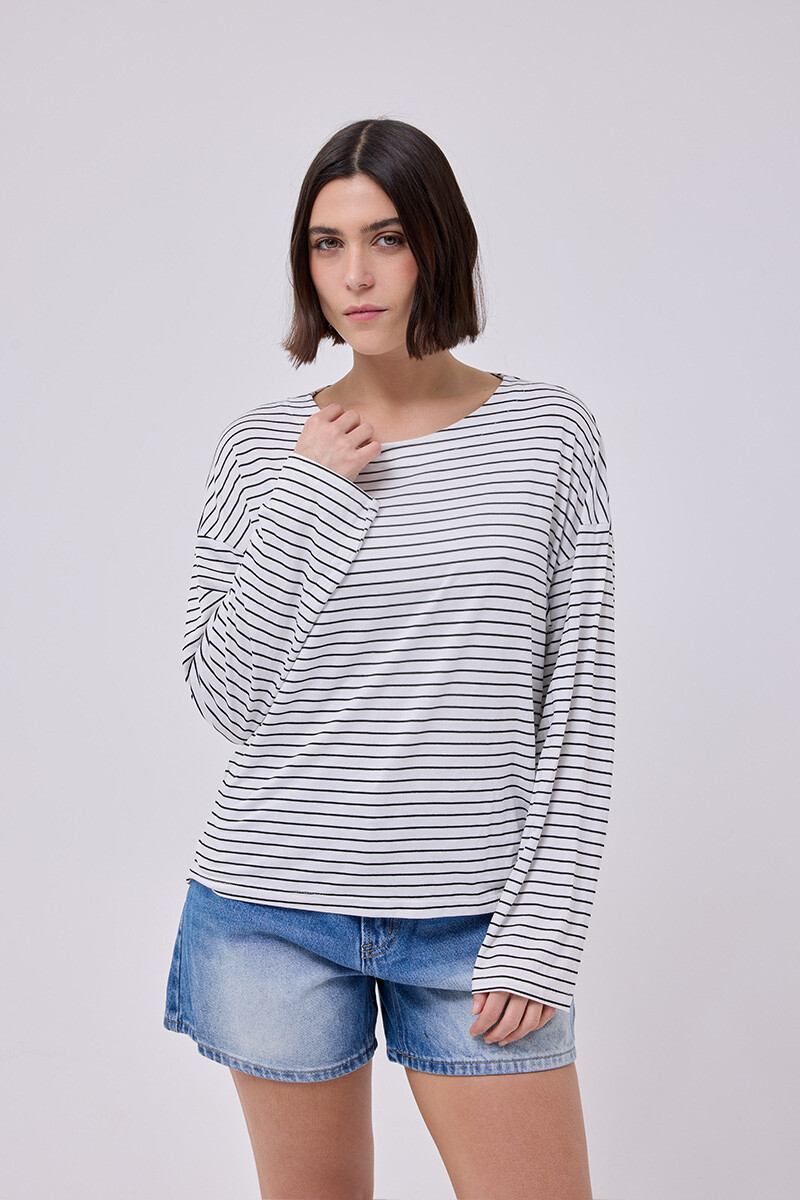 Remera Raya - Blanco 