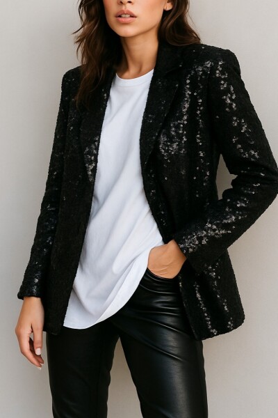 Blazer Lejue Negro