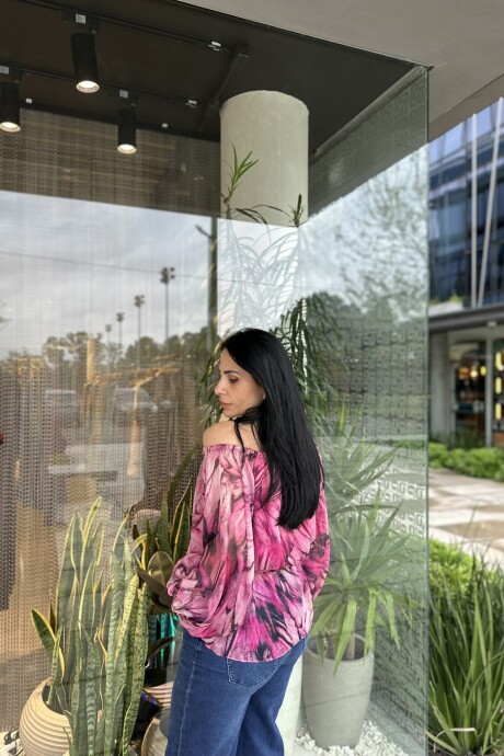 Blusa Zenda Estampado
