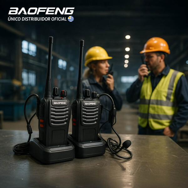 Kit X 2 Handy Baofeng Radio Walkie Talkie Bf888s 16ch Uhf + Auricular Manos Libres Bandas De Frecuencia 16 Color Negro Kit X 2 Handy Baofeng Radio Walkie Talkie Bf888s 16ch Uhf + Auricular Manos Libres Bandas De Frecuencia 16 Color Negro