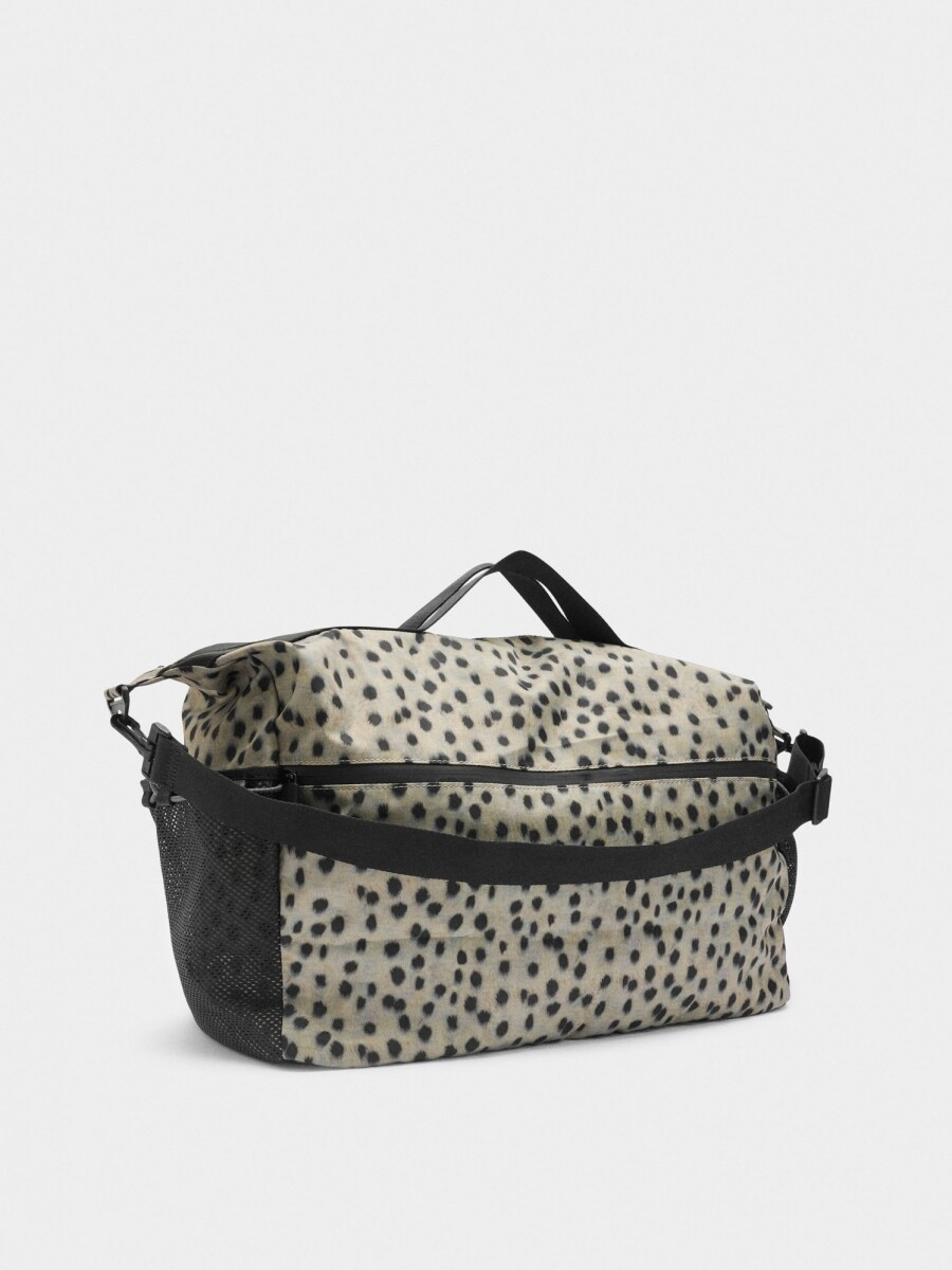 Bolso De Deporte Estampado De Nylon multicolor