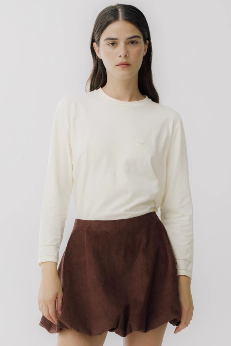 TSHIRT LONGA FW23 Blanco