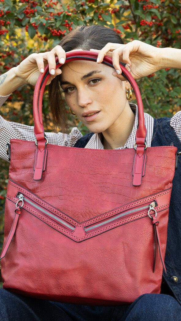 CARTERA HUELVA GRANATE