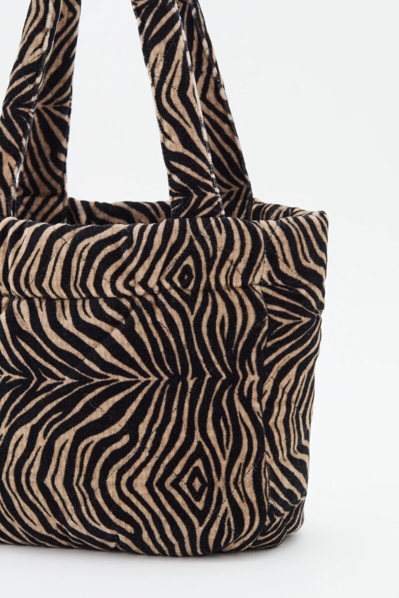 Cartera Mini Tote Zebra Cebra