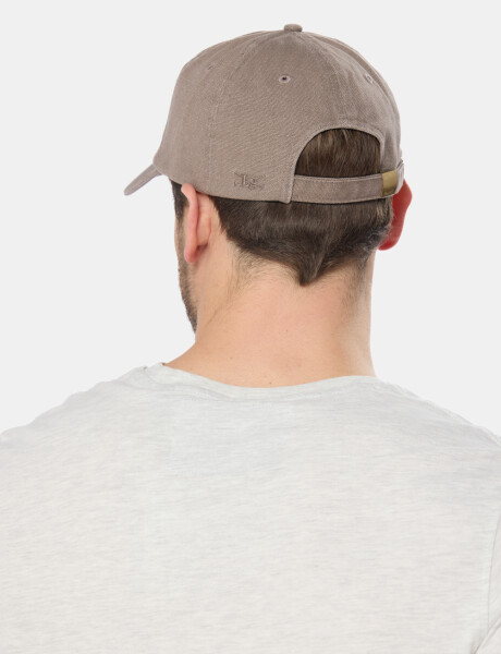 GORRO VISERA DE LONA Beige