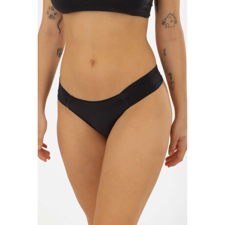 Colaless frunce microfibra sacks Negro