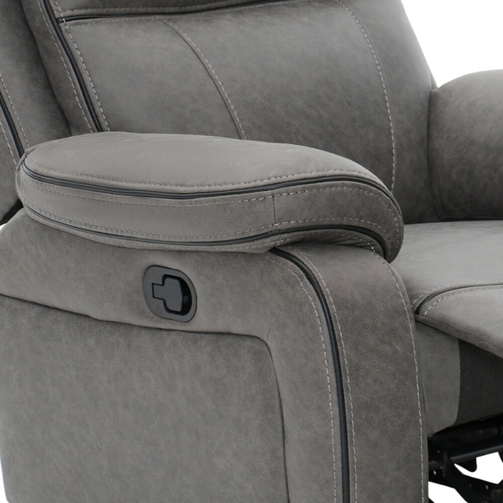 Sillón Recliner Apollo - 1 Cuerpo Gris