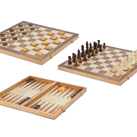 Juego De Ajedrez Con Piezas De Madera Juego De Ajedrez Con Piezas De Madera