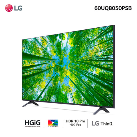 Tv LG UHD 4K 60" 60UQ8050PSB Al Smart TV Unica
