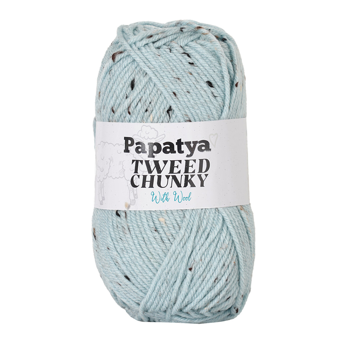 tweed chunky - celeste 