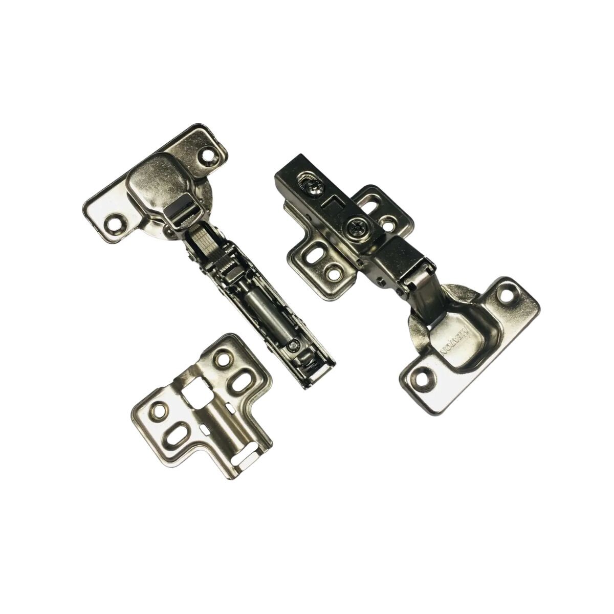 Bisagra Autorreten Premium C/piston Curva 35mm X Unidad 