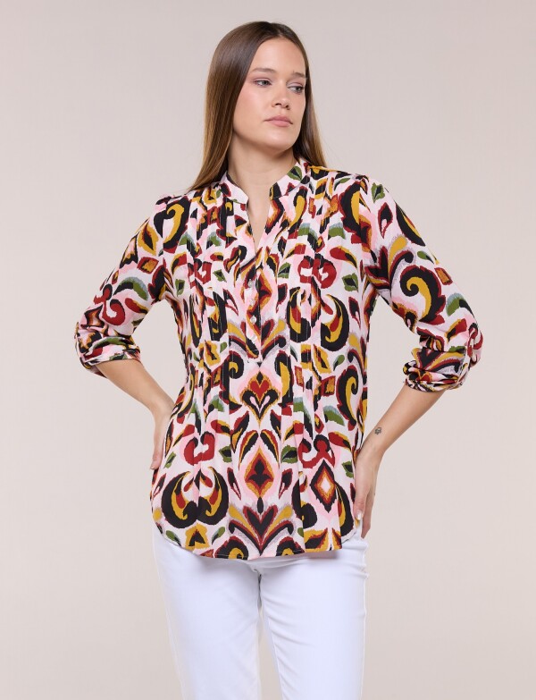 Blusa Print MULTI/ROSA