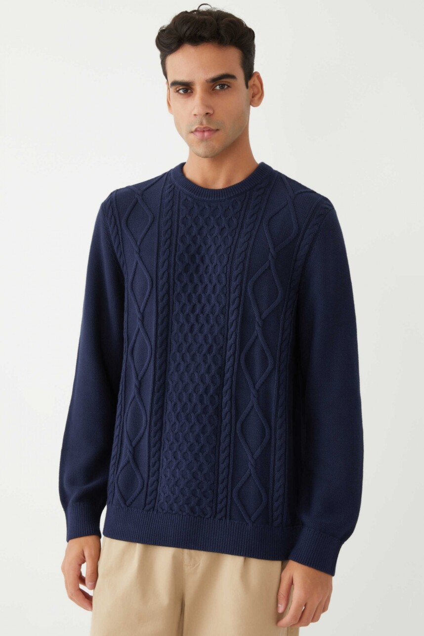 Buzo Algodón Ochos Hombre Tapestry Navy