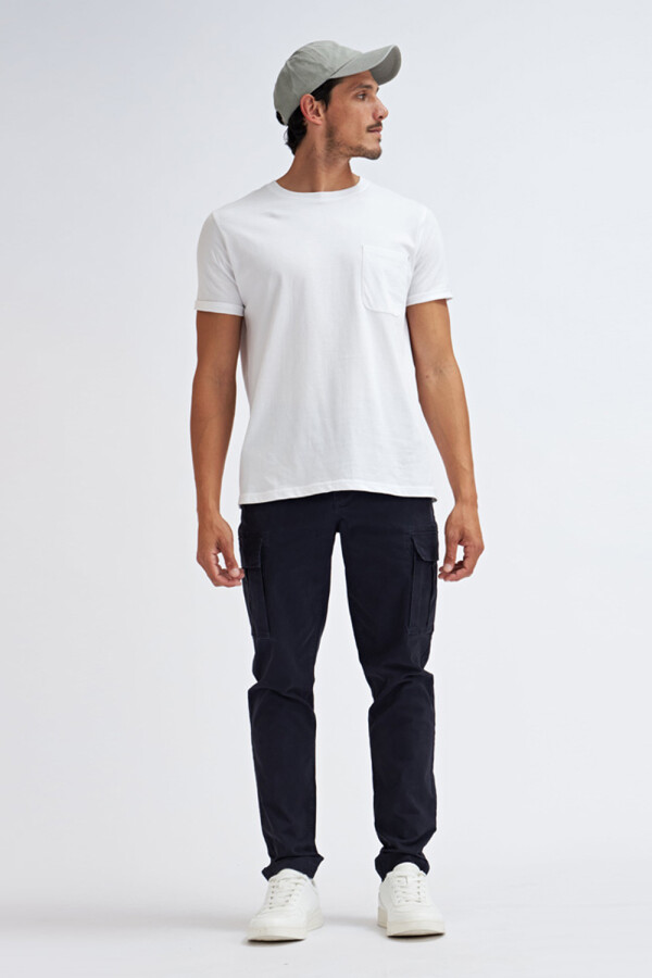Pantalón cargo clásico Azul Marino