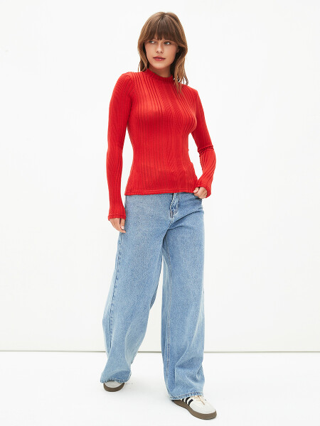POLERA BROLLA ROJO