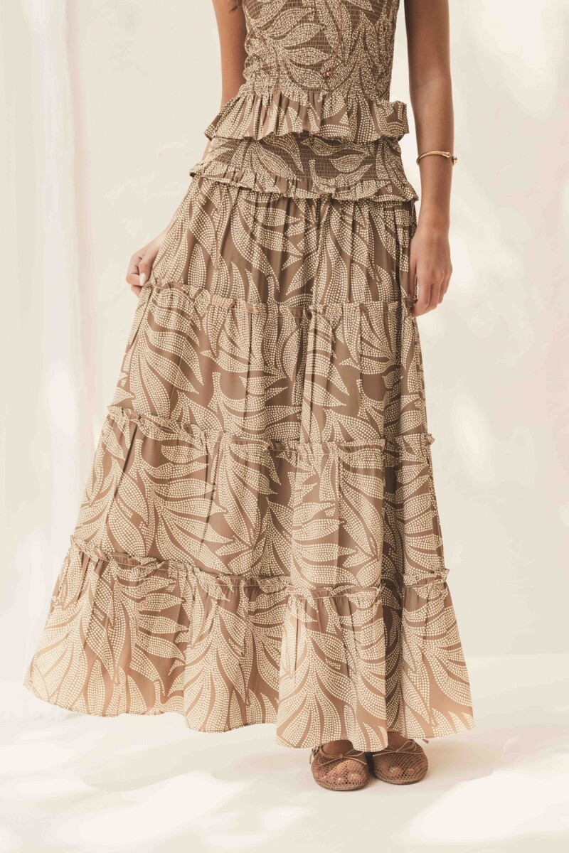 FALDA MAR OLIVE FOLLAGE FANTASY FALDA MAR OLIVE FOLLAGE FANTASY