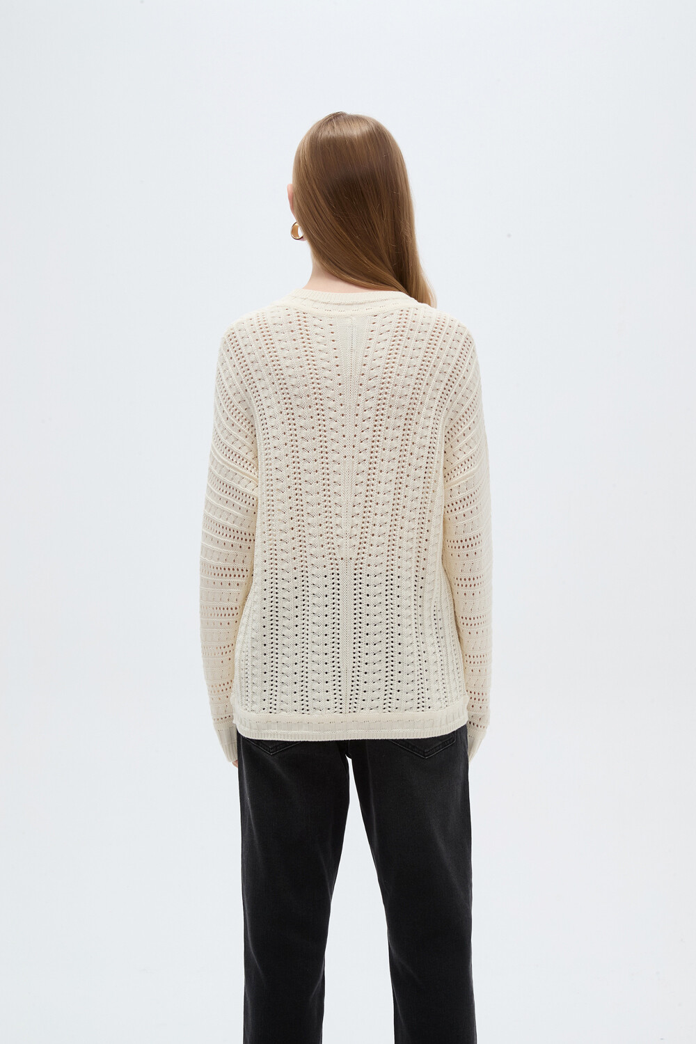 Sweater Esterni Marfil / Off White
