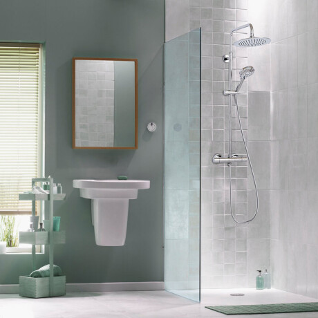 GRIFERIA DE DUCHA EXTERIOR LINEA URBAN CLEVER GRIS