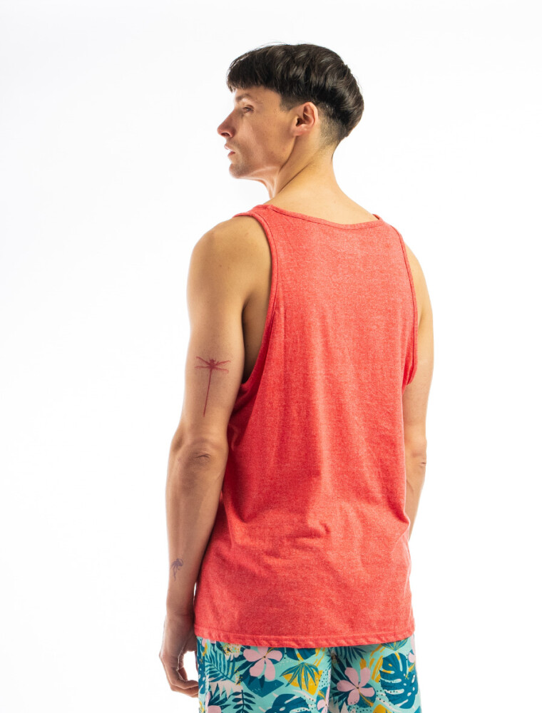 Musculosa Algodón BGDH Coral Melange