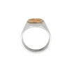 Anillo Profesión Nurse-Plata y Oro-Sin Piedra-AP5008 sinpiedra