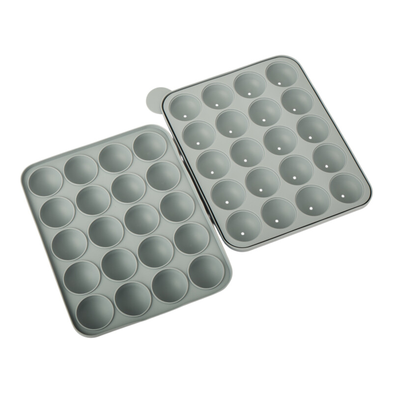 Molde Lollipop Silicona 23×18.5×4cm Gris