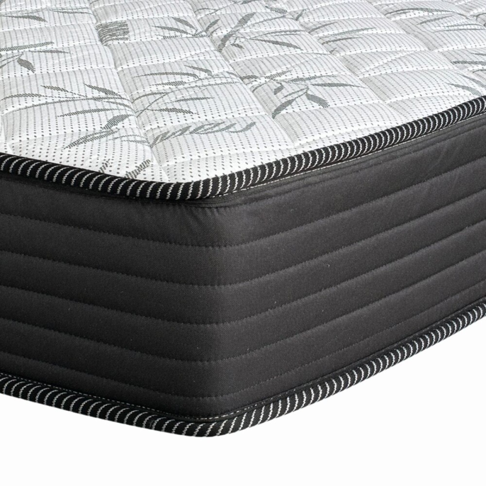 SOMMIER - SUPER MEGA 2 PLAZAS 100% ESPUMA CON BOX BAÚL