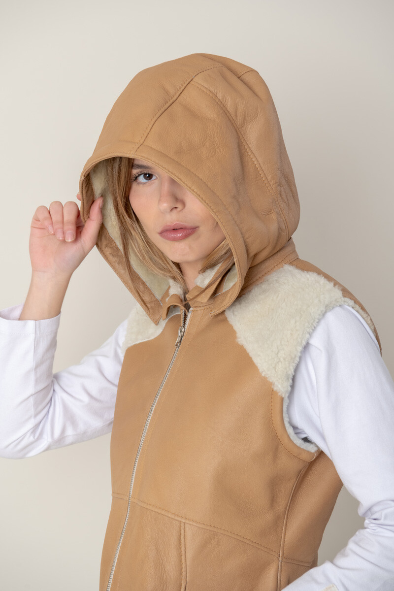 Chaleco volta Camel