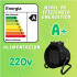 Caloventilador Cañon 2000W Eléctrico Potente 3 Modos Estufa Variante Color Negro