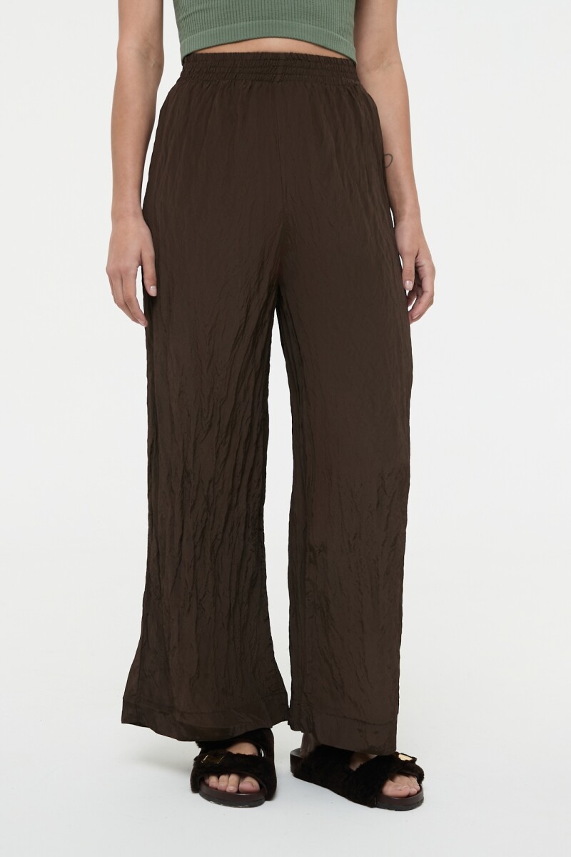 PANTALON RELAXED Marron
