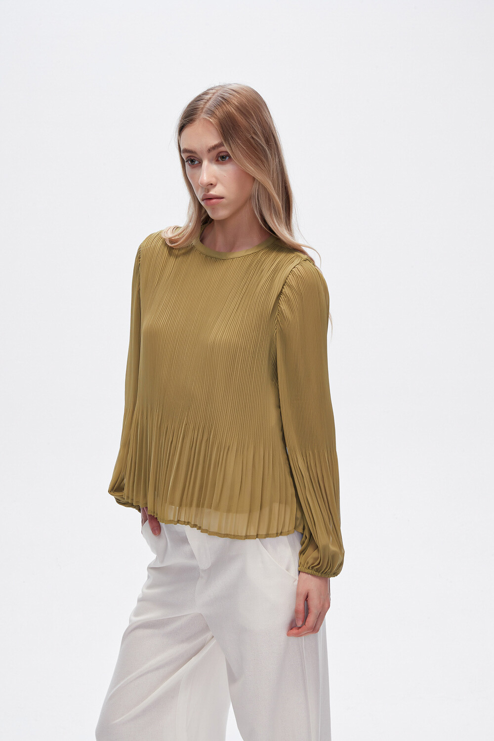 Blusa Glame Verde Oliva