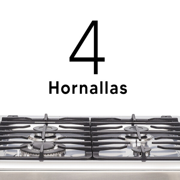 Cocina Combinada James C 225 G2 COCINA JAMES C225 INOX. G2 5225 AP